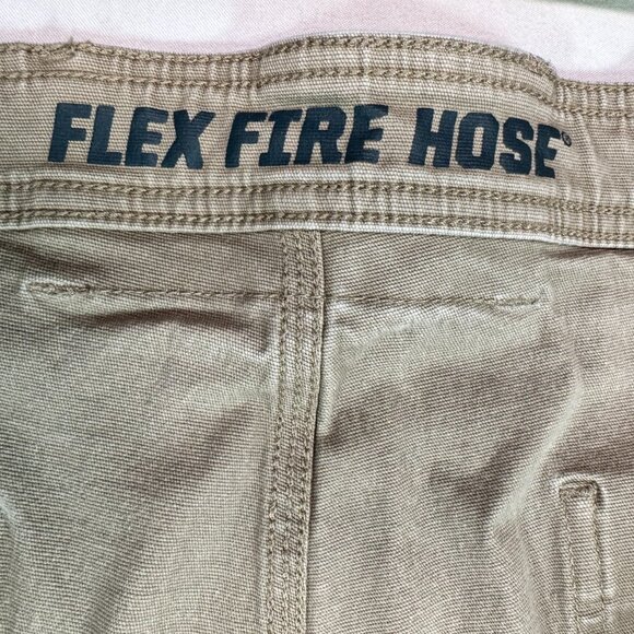 Duluth Flex Fire Hose Pants 42x30 Khaki - Picture 3 of 11